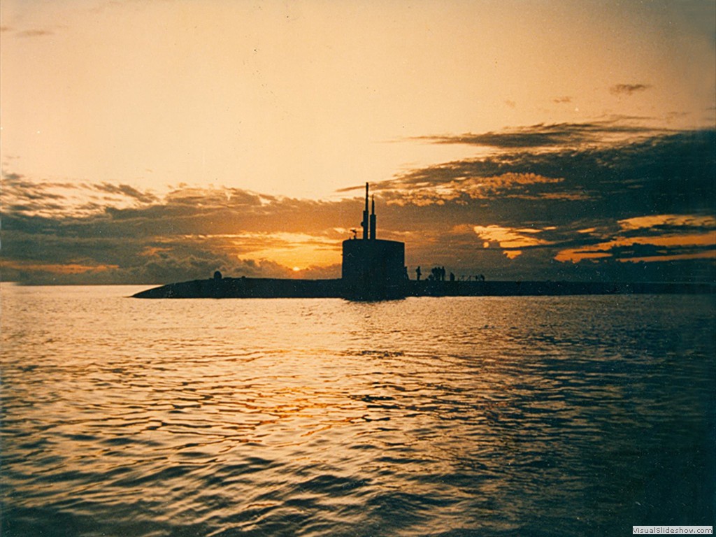 USS Baltimore (SSN-704) circa mid 1980's