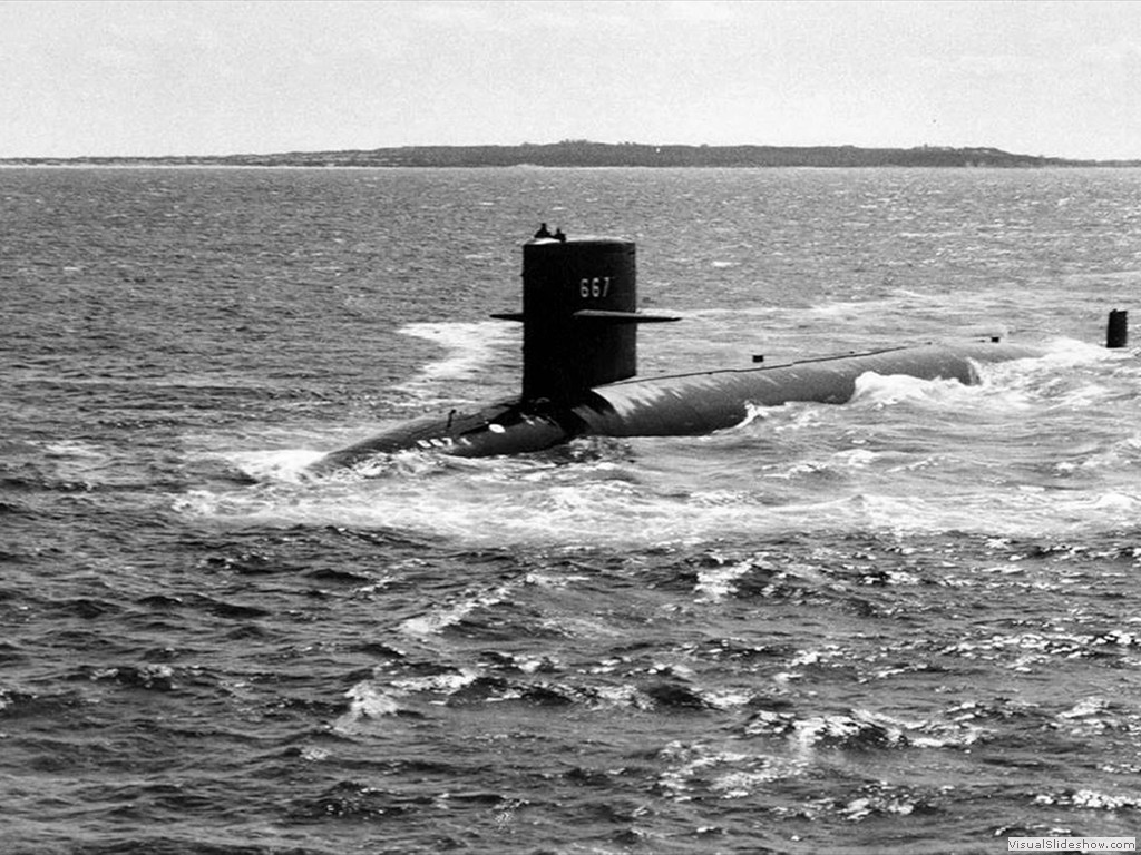USS Bergall (SSN-667) 1969.